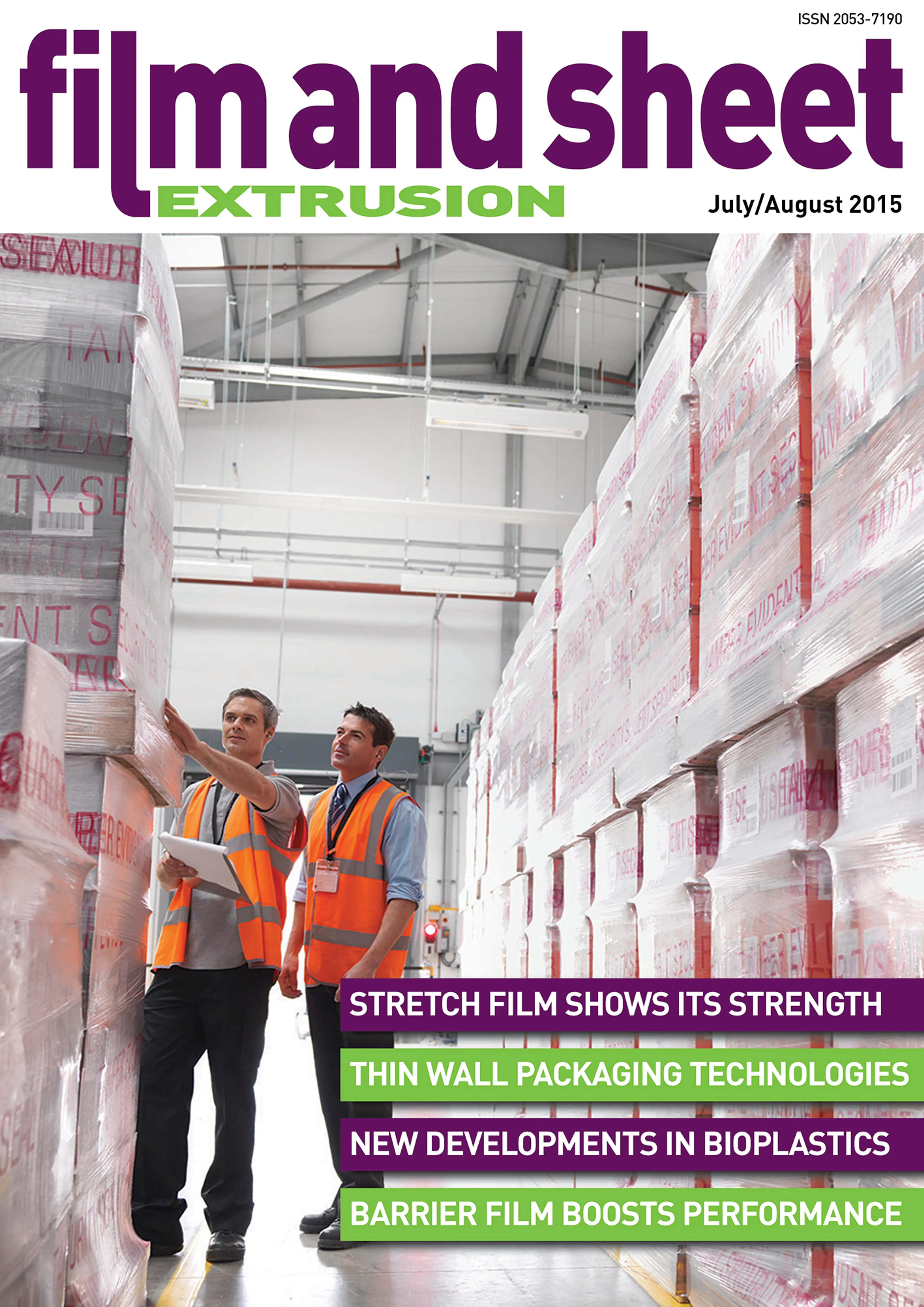 Film and Sheet Extrusion July/August 2015