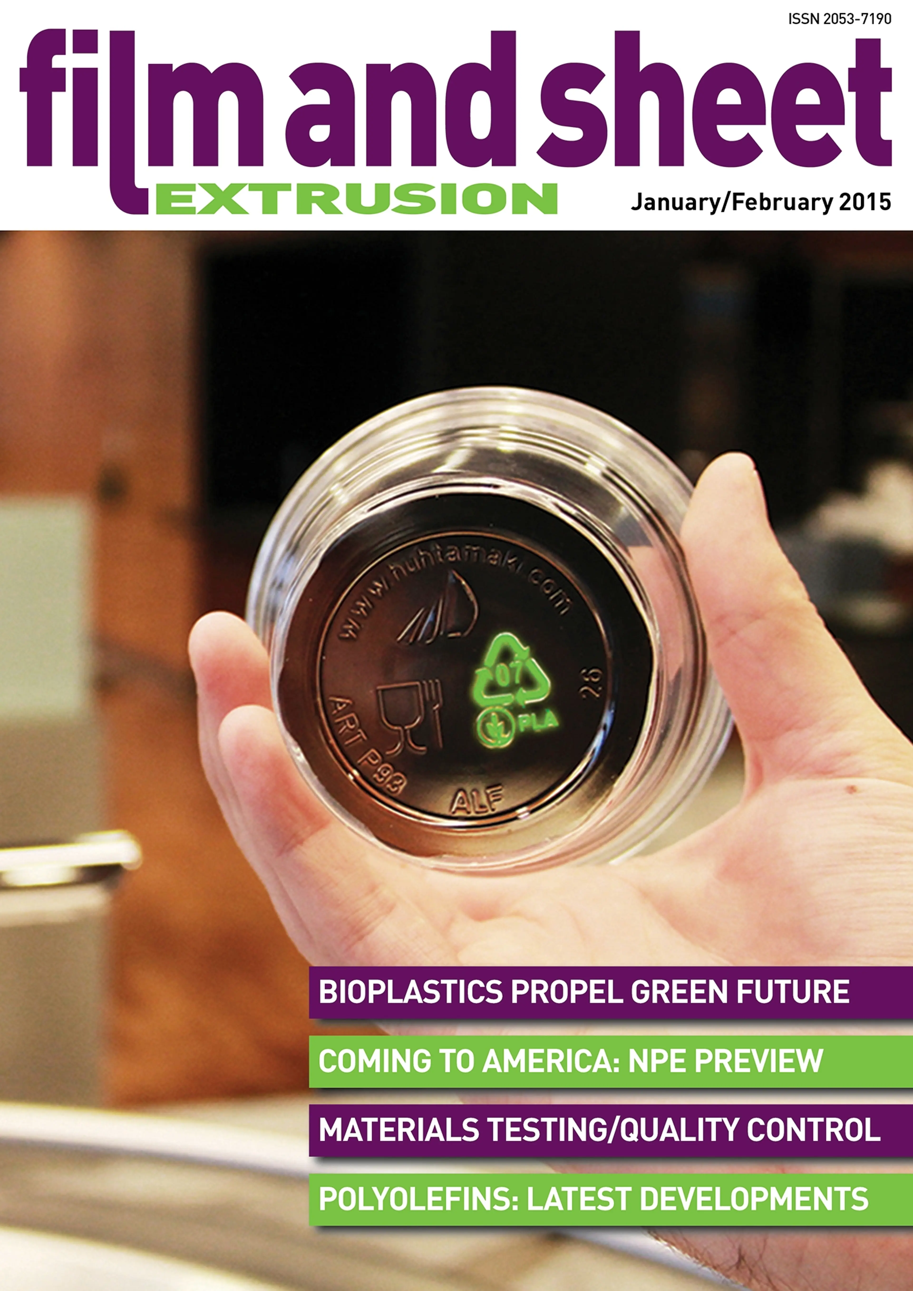 Film and Sheet Extrusion January/February 2015