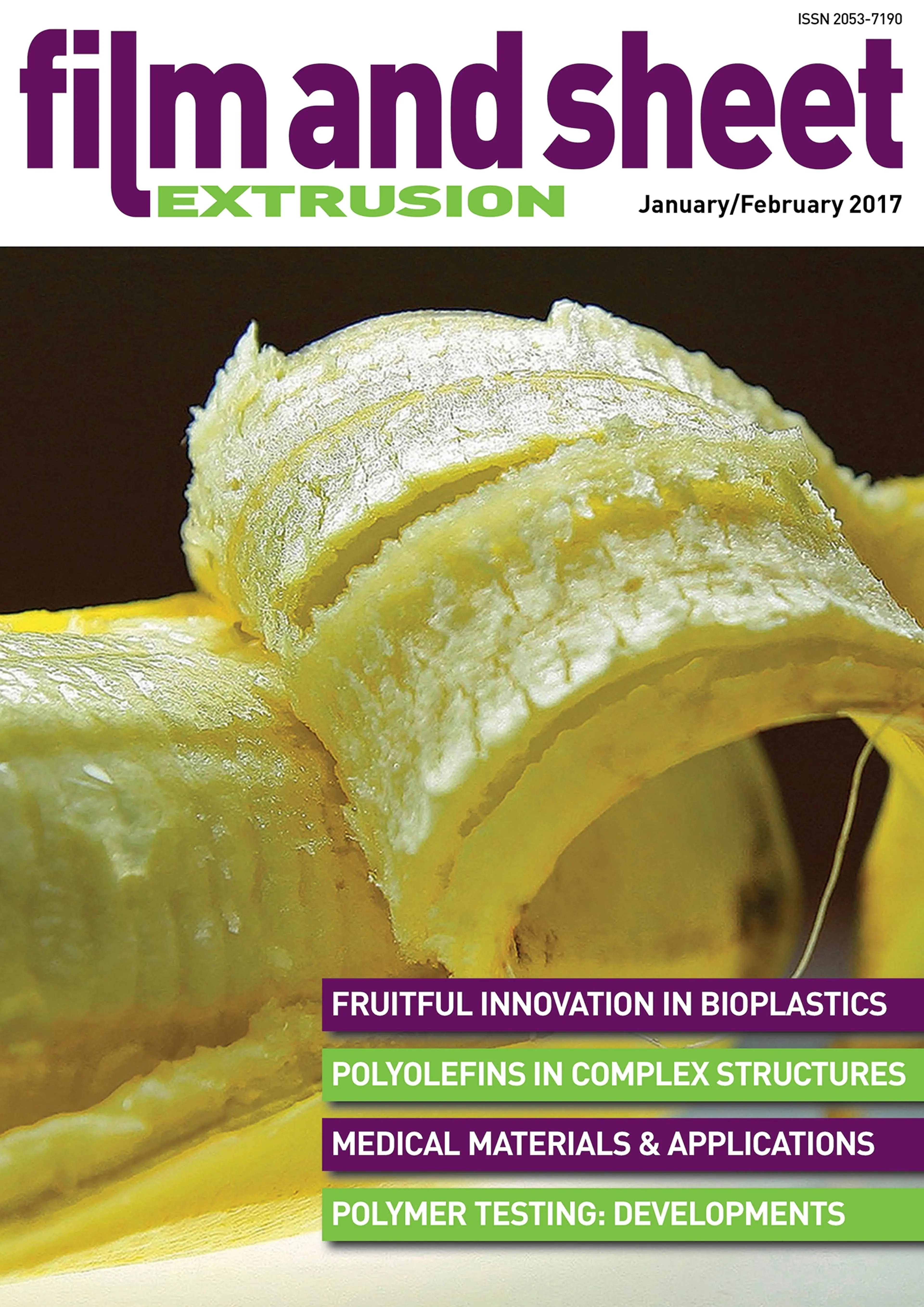 Film and Sheet Extrusion January/February 2017