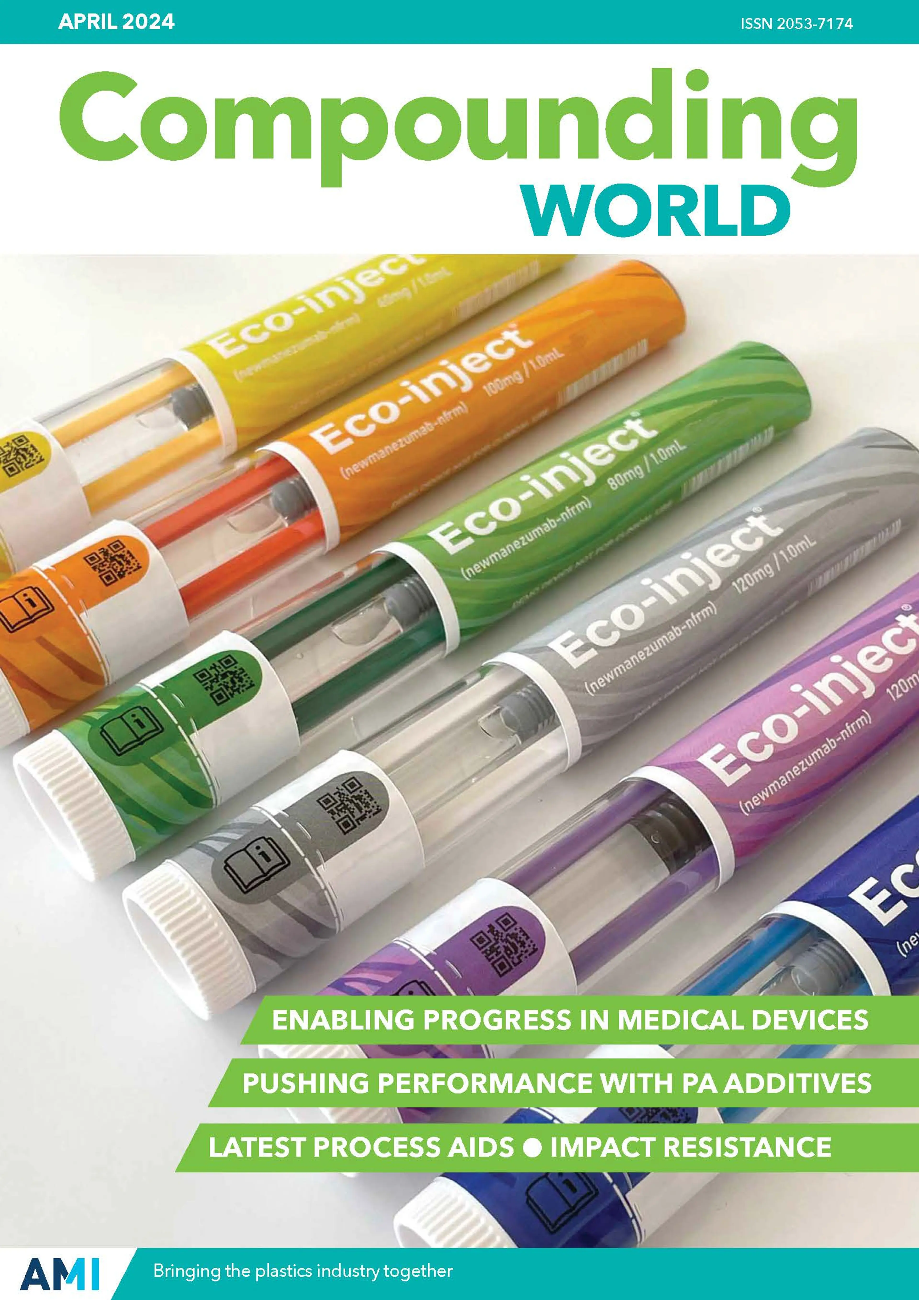 Cover of AMI's Compounding World April 2024 edition