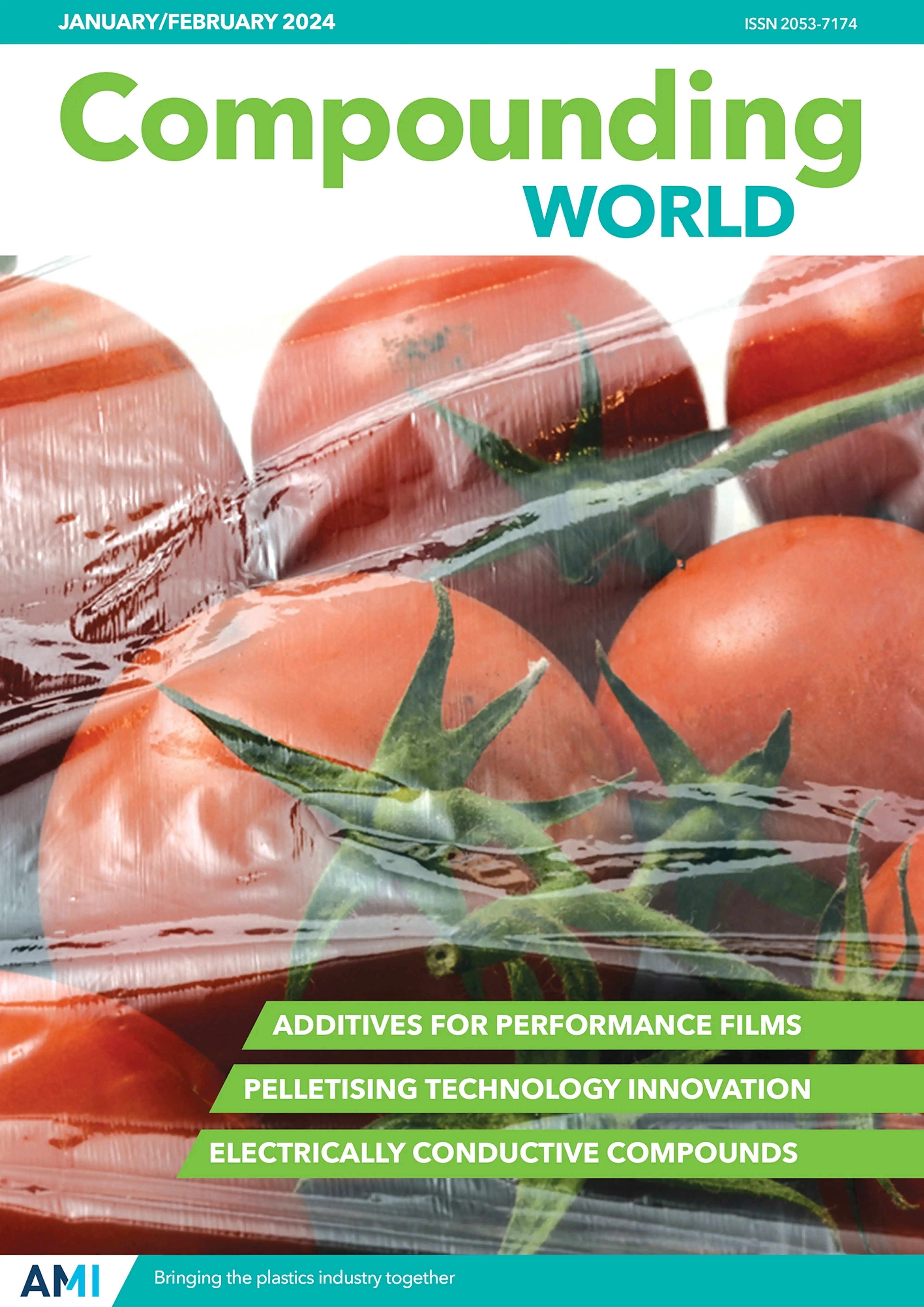 Front cover of Compounding World Jan/Feb 2024