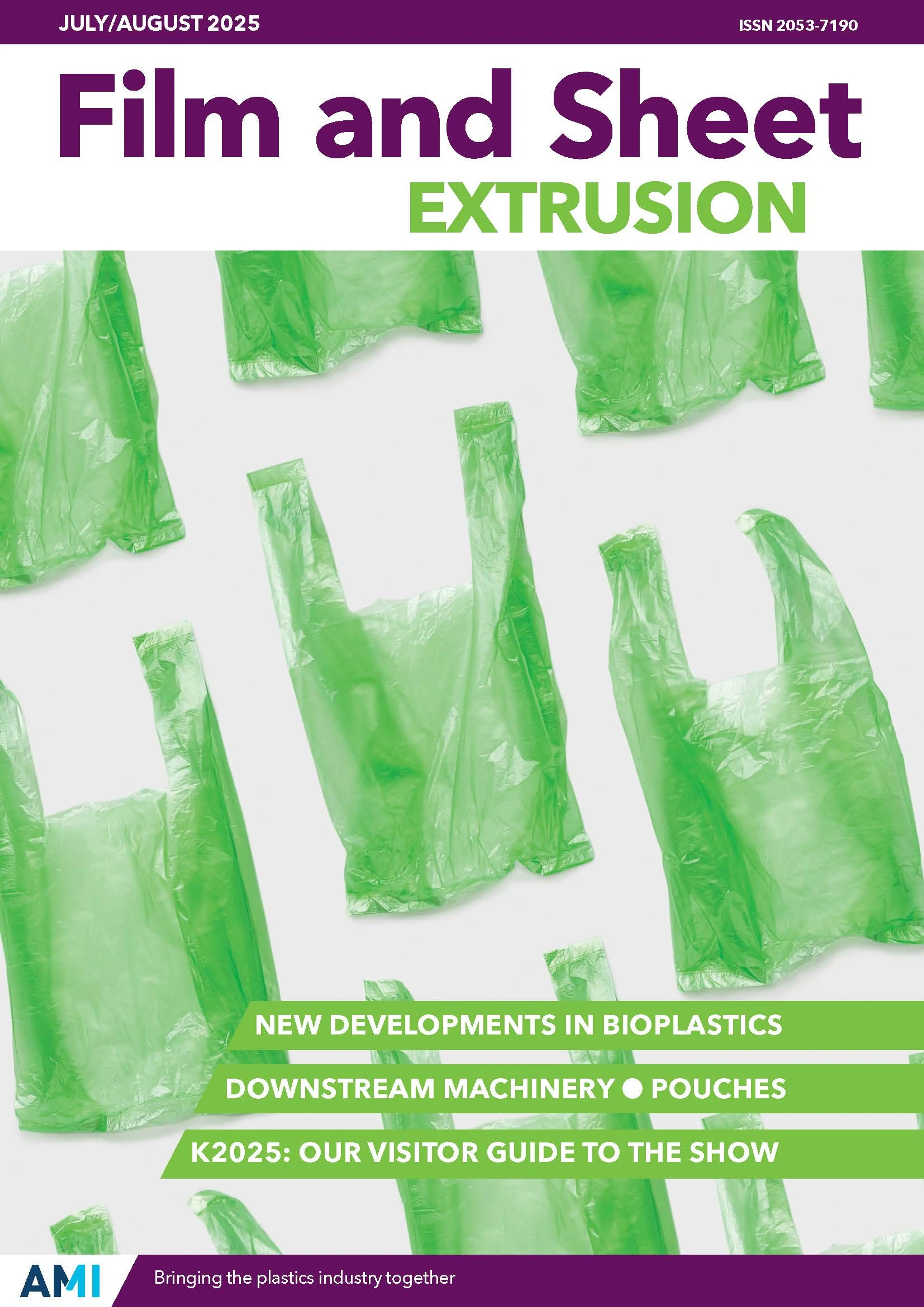 AMI's Film and Sheet Extrusion magazine July/Aug 2025 edition