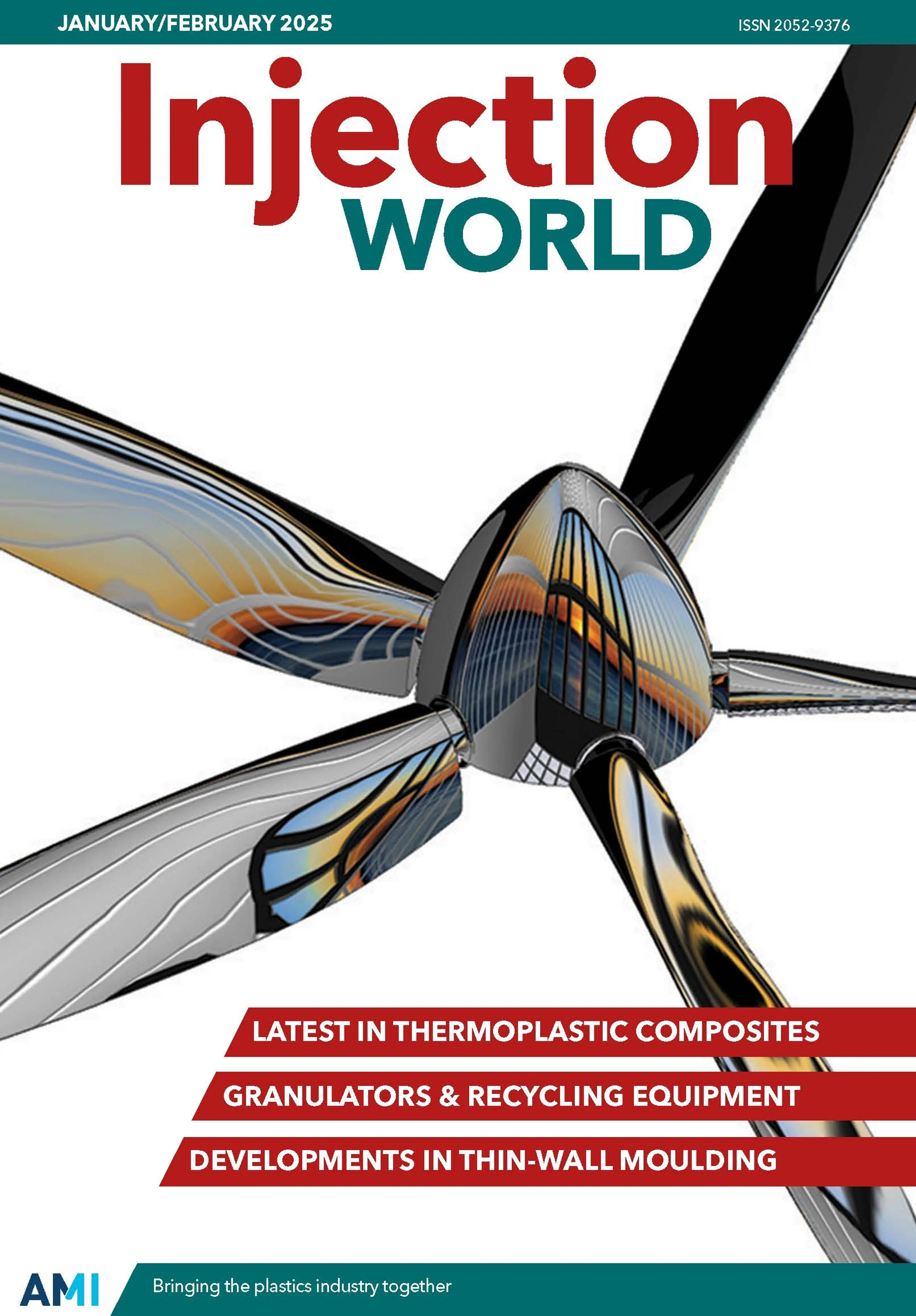 AMI's Injection World magazine front cover Jan/Feb 2025